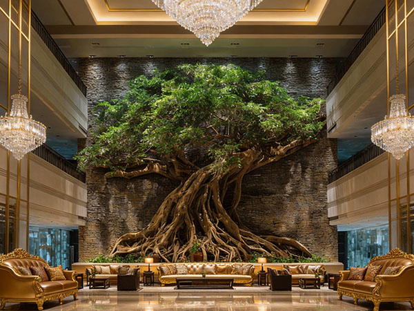 仿真树